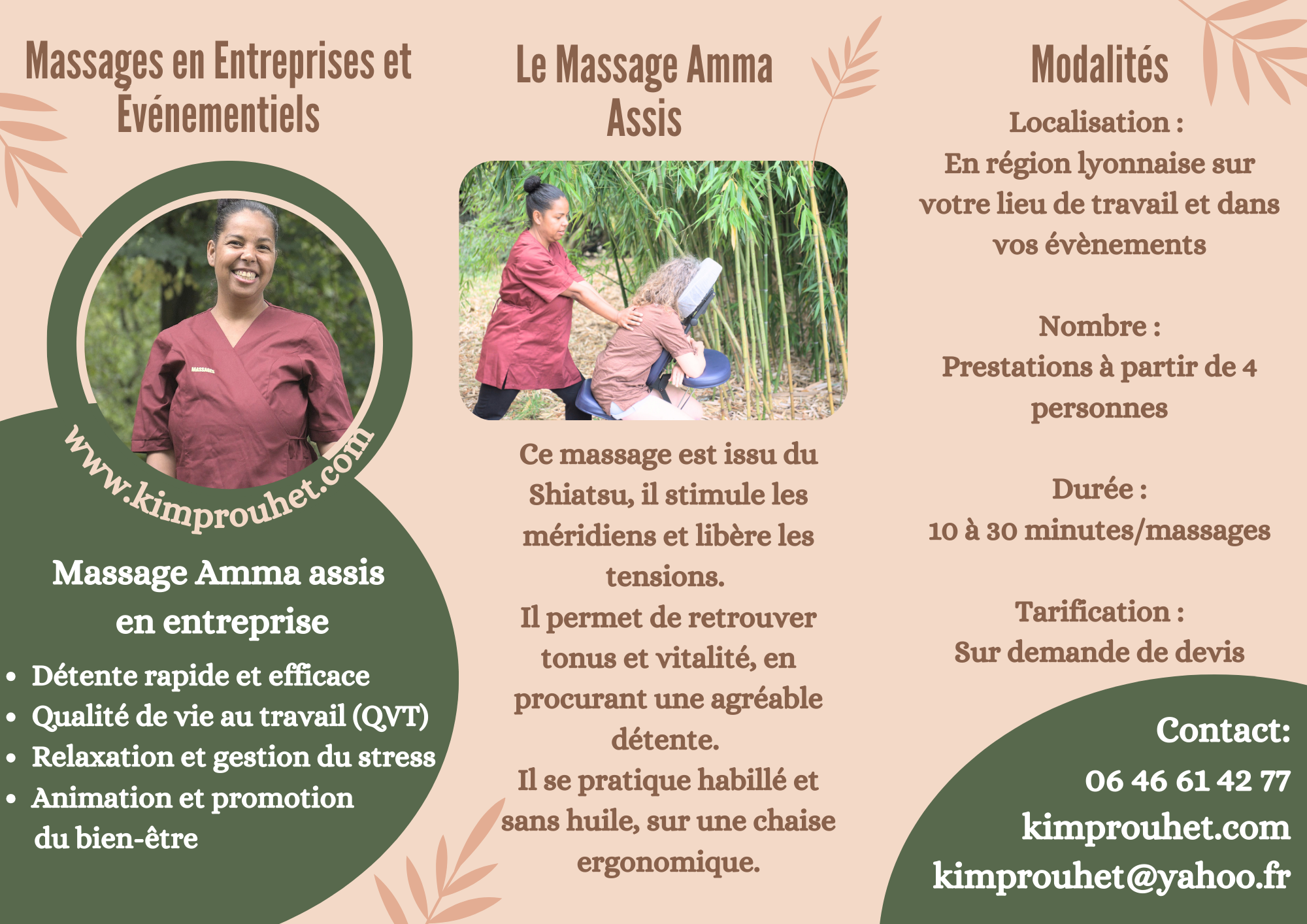 Photo numéro 7 de la galerie de Kim Prouhet : Masseur bien-être à Lyon. Prendre RDV