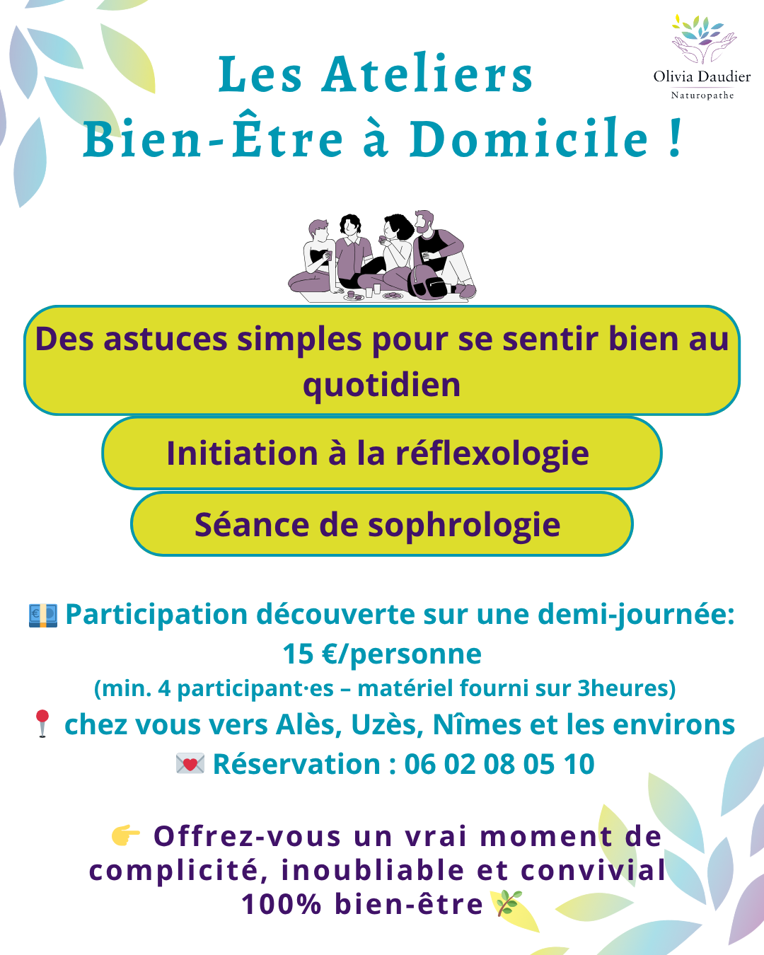 Photo numéro 1 de la galerie de Olivia Daudier : Naturopathe à Alès. Prendre RDV