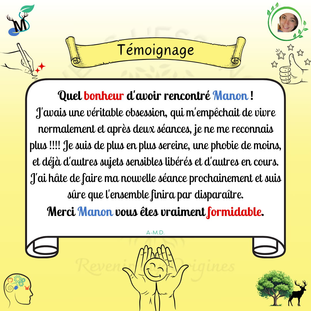 Photo numéro 2 de la galerie de Manon Perret : Thérapeute à Wargnies-le-Grand. Prendre RDV