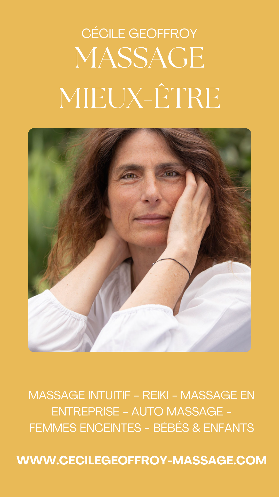 Photo numéro 1 de la galerie de Cécile Geoffroy : Masseur bien-être à Bagnolet. Prendre RDV