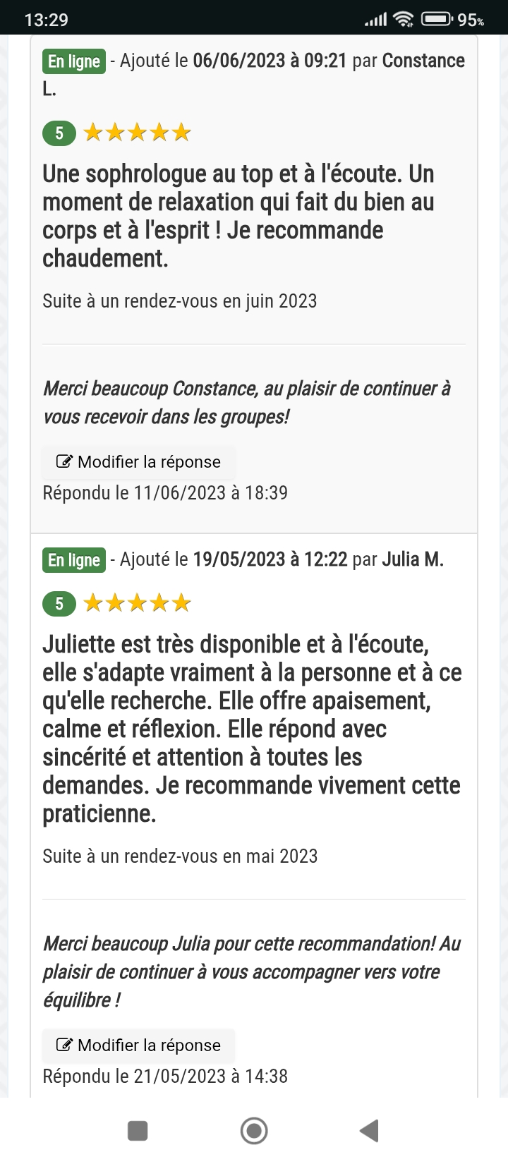 Photo numéro 17 de la galerie de Juliette FENAYON : Sophrologue au Haillan. Prendre RDV