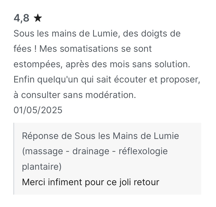Photo numéro 6 de la galerie de Gwénaëlle Fontaine : Masseur bien-être à Saint-Maurice-l'Exil. Prendre RDV