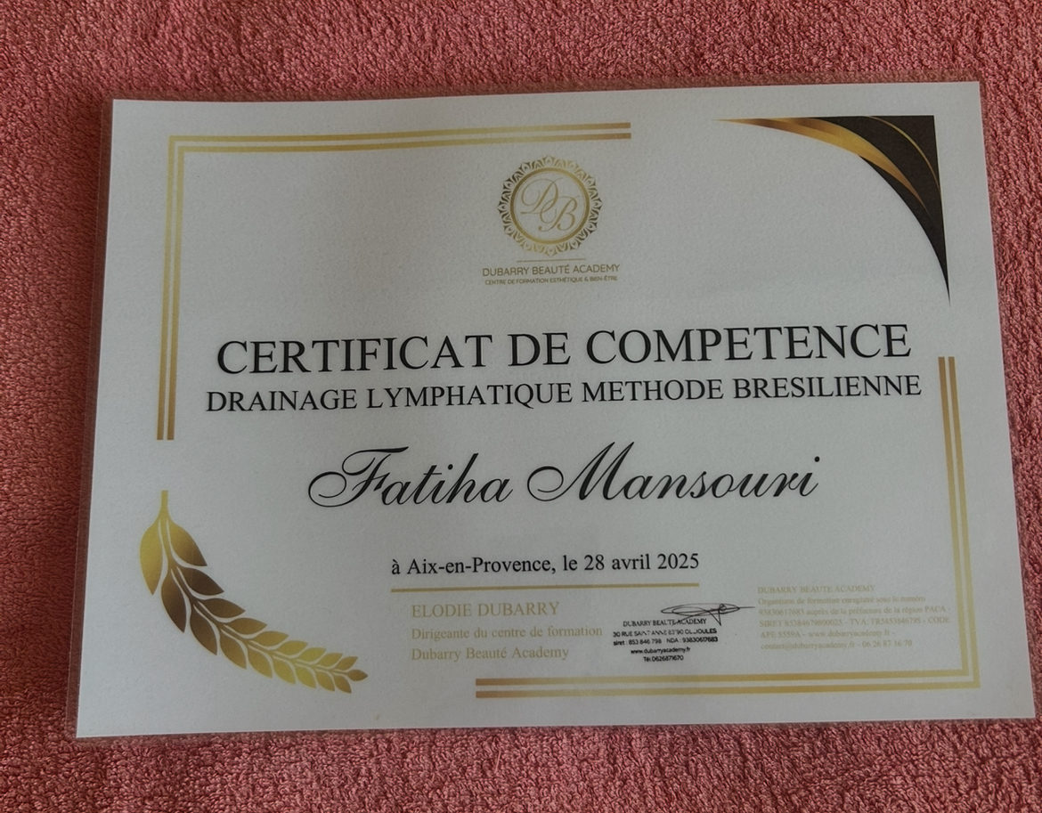 Photo numéro 5 de la galerie de Fatiha Zen Massage : Masseur bien-être à Aix-en-Provence. Prendre RDV