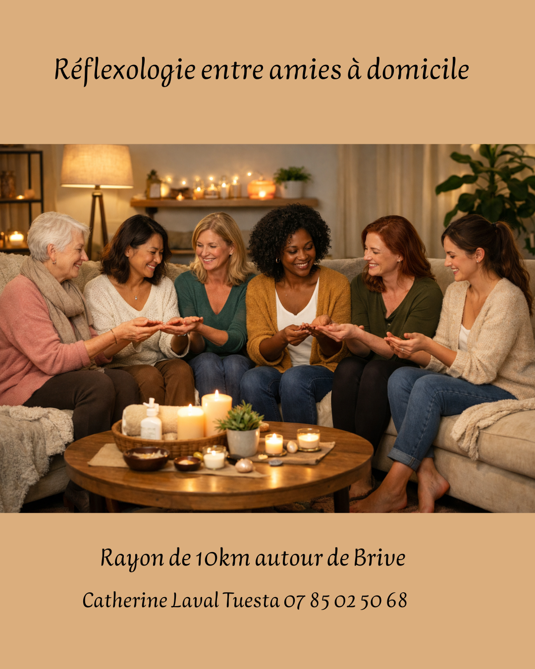 Photo numéro 3 de la galerie de Catherine Laval Tuesta : Réflexologue à Brive-la-Gaillarde. Prendre RDV