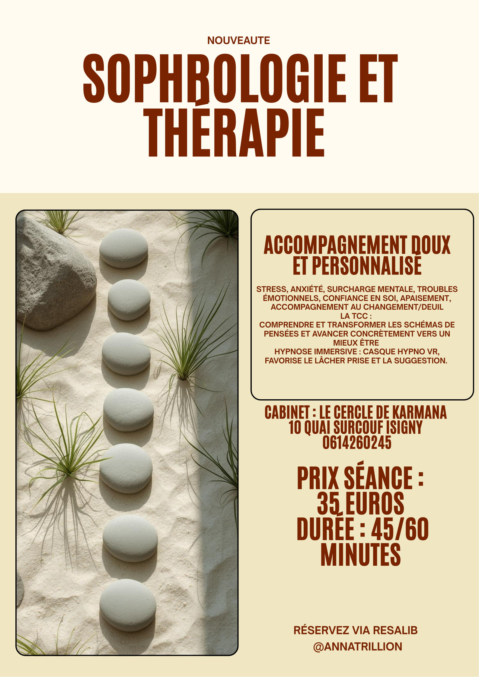 Photo numéro 6 de la galerie de Anna Trillion : Sophrologue à Isigny-sur-Mer. Prendre RDV