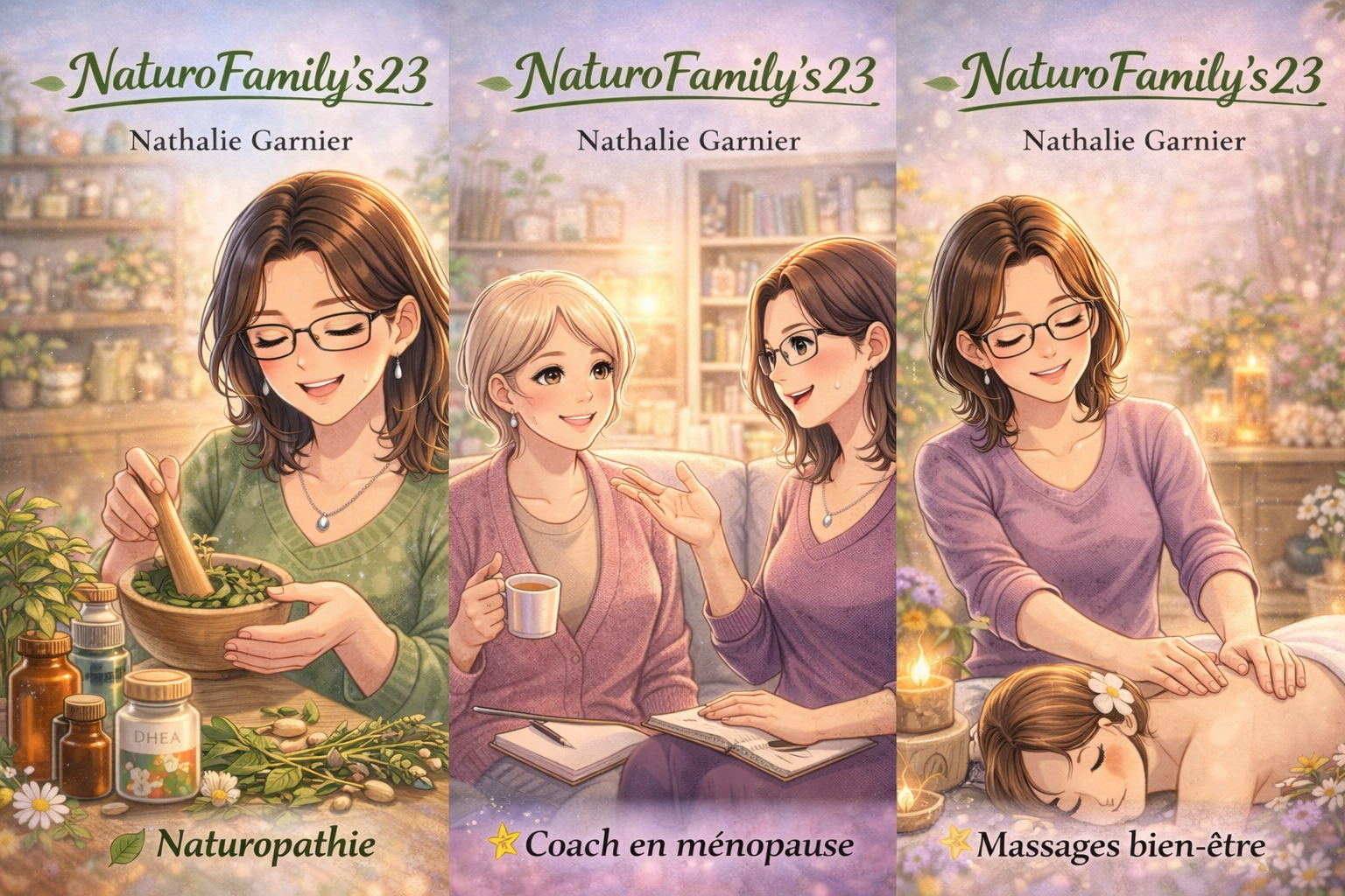 Photo numéro 7 de la galerie de Nathalie Garnier : Masseur bien-être à Bénévent-l'Abbaye. Prendre RDV