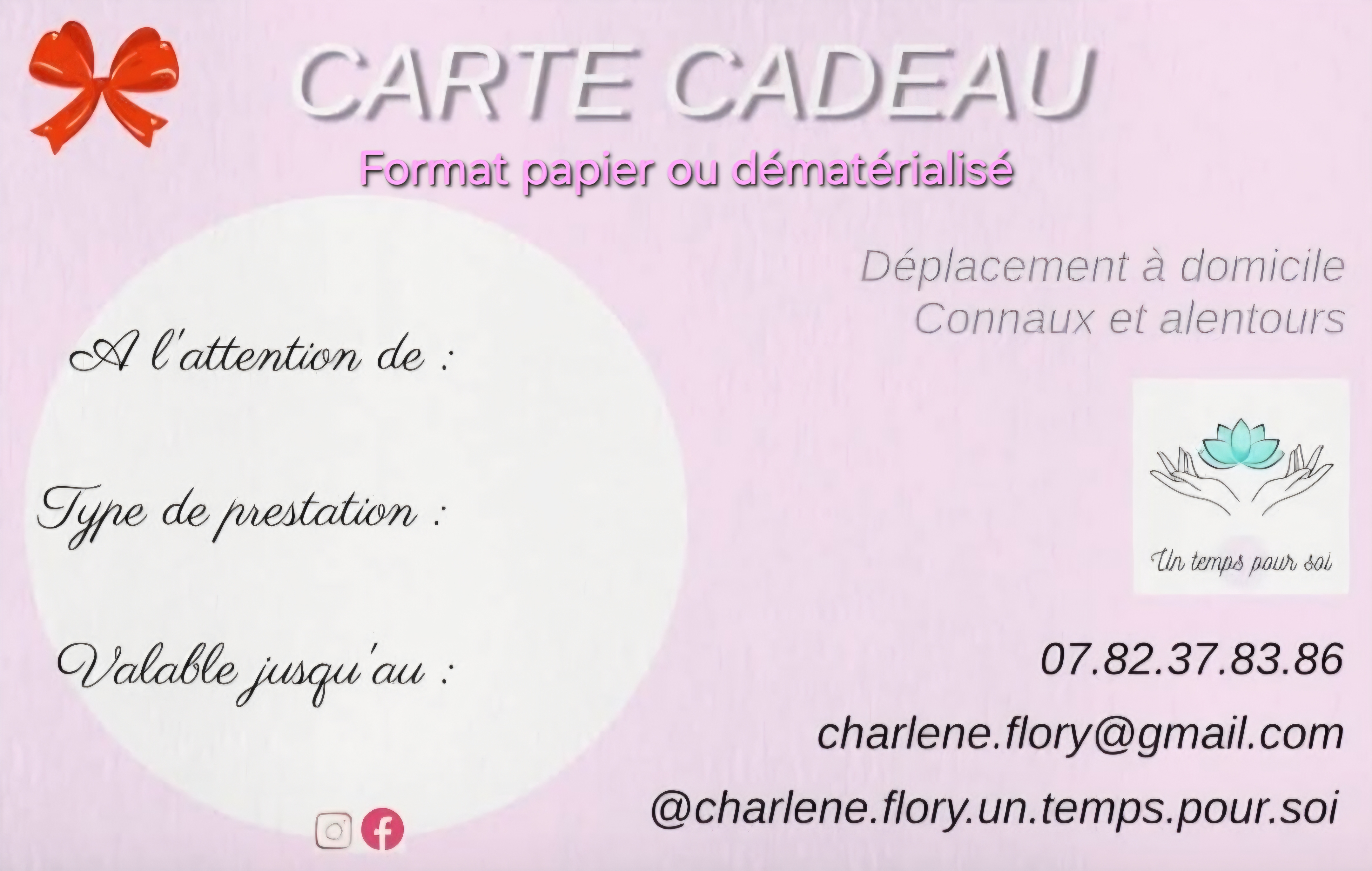 Photo numéro 4 de la galerie de Charlène Flory : Masseur bien-être à Connaux. Prendre RDV