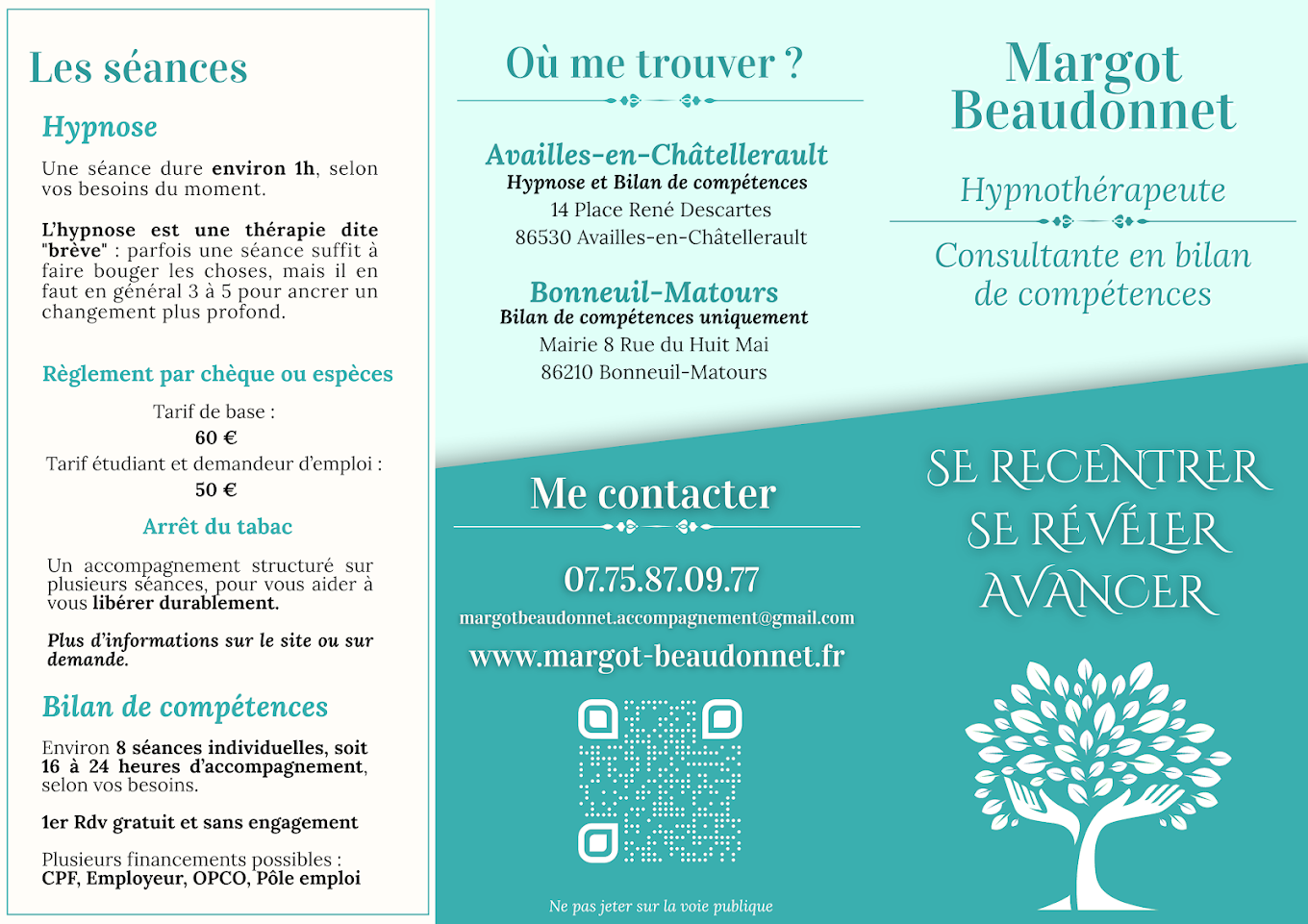 Photo numéro 7 de la galerie de Margot Beaudonnet : Hypnothérapeute à Availles-en-Châtellerault. Prendre RDV