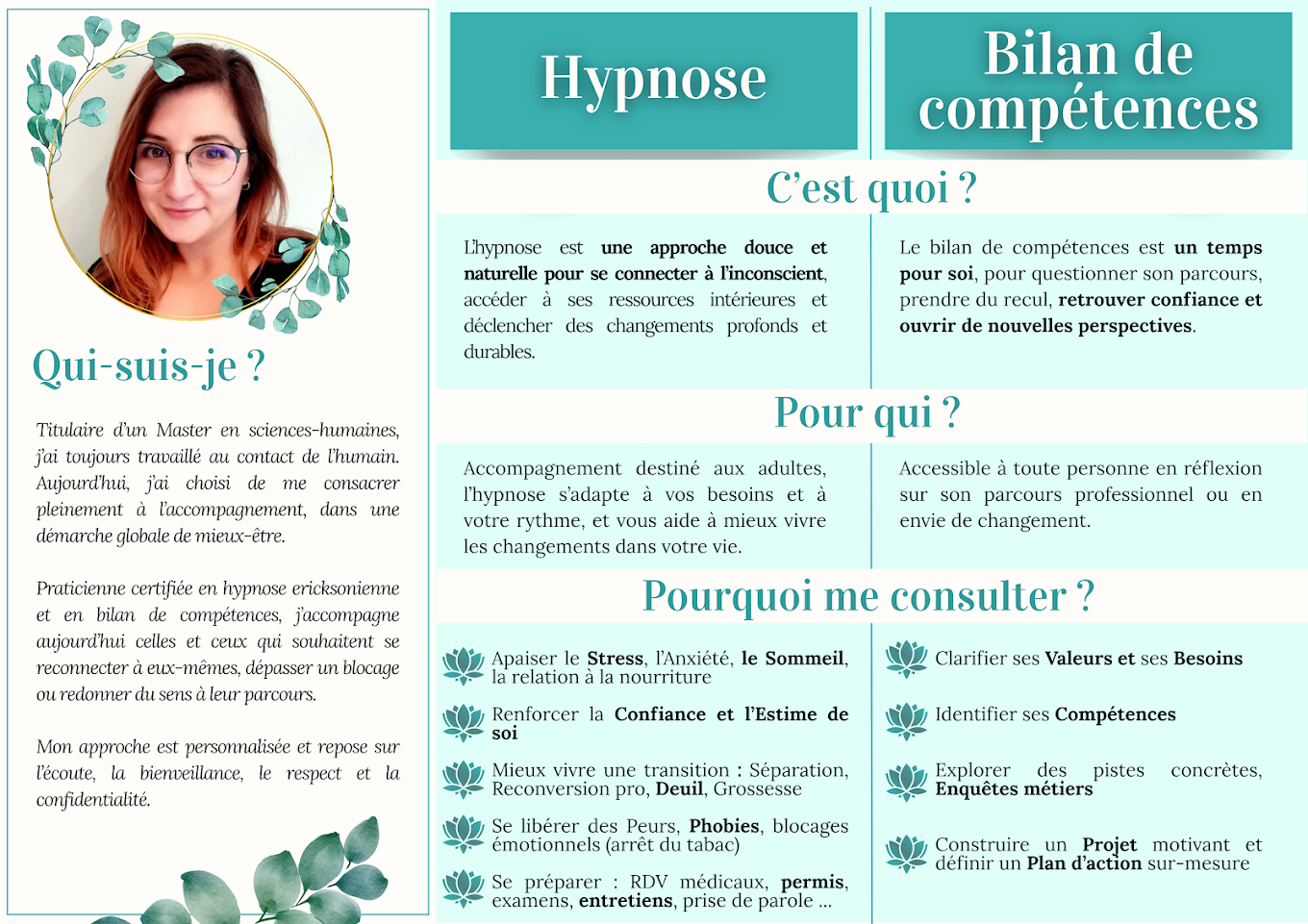 Photo numéro 8 de la galerie de Margot Beaudonnet : Hypnothérapeute à Availles-en-Châtellerault. Prendre RDV