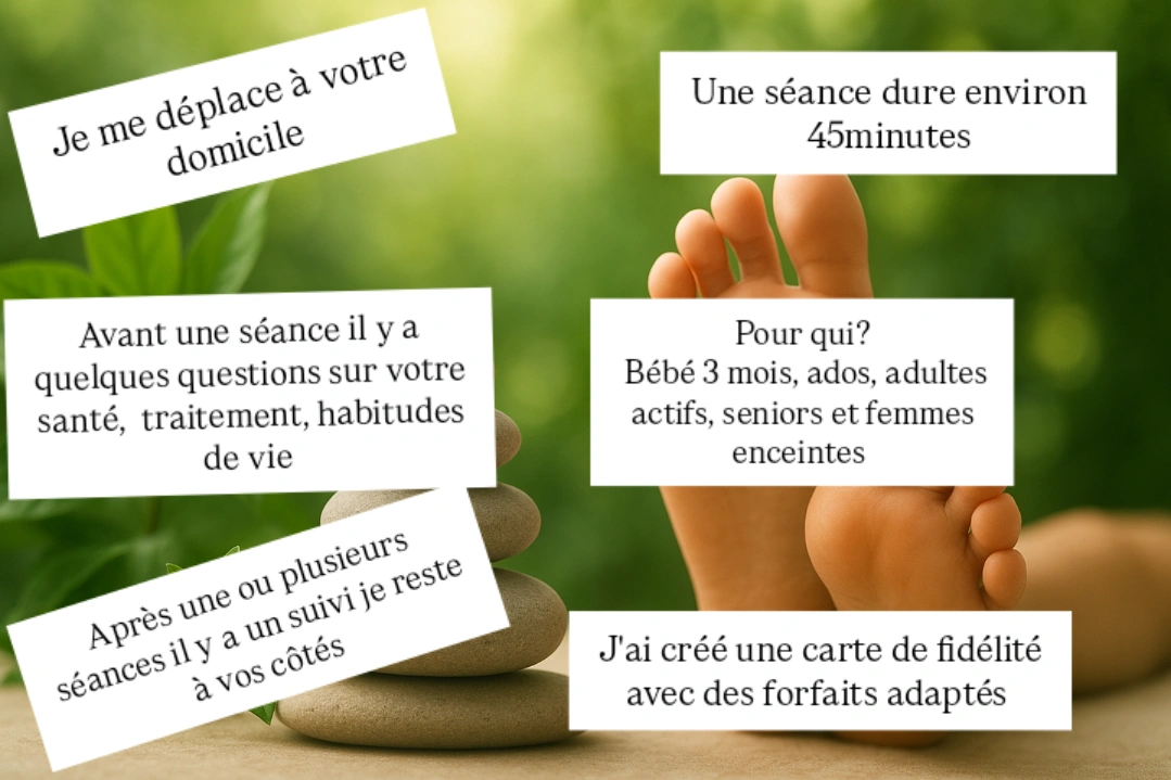 Photo numéro 4 de la galerie de Olivia Messier : Réflexologue à Châtellerault. Prendre RDV