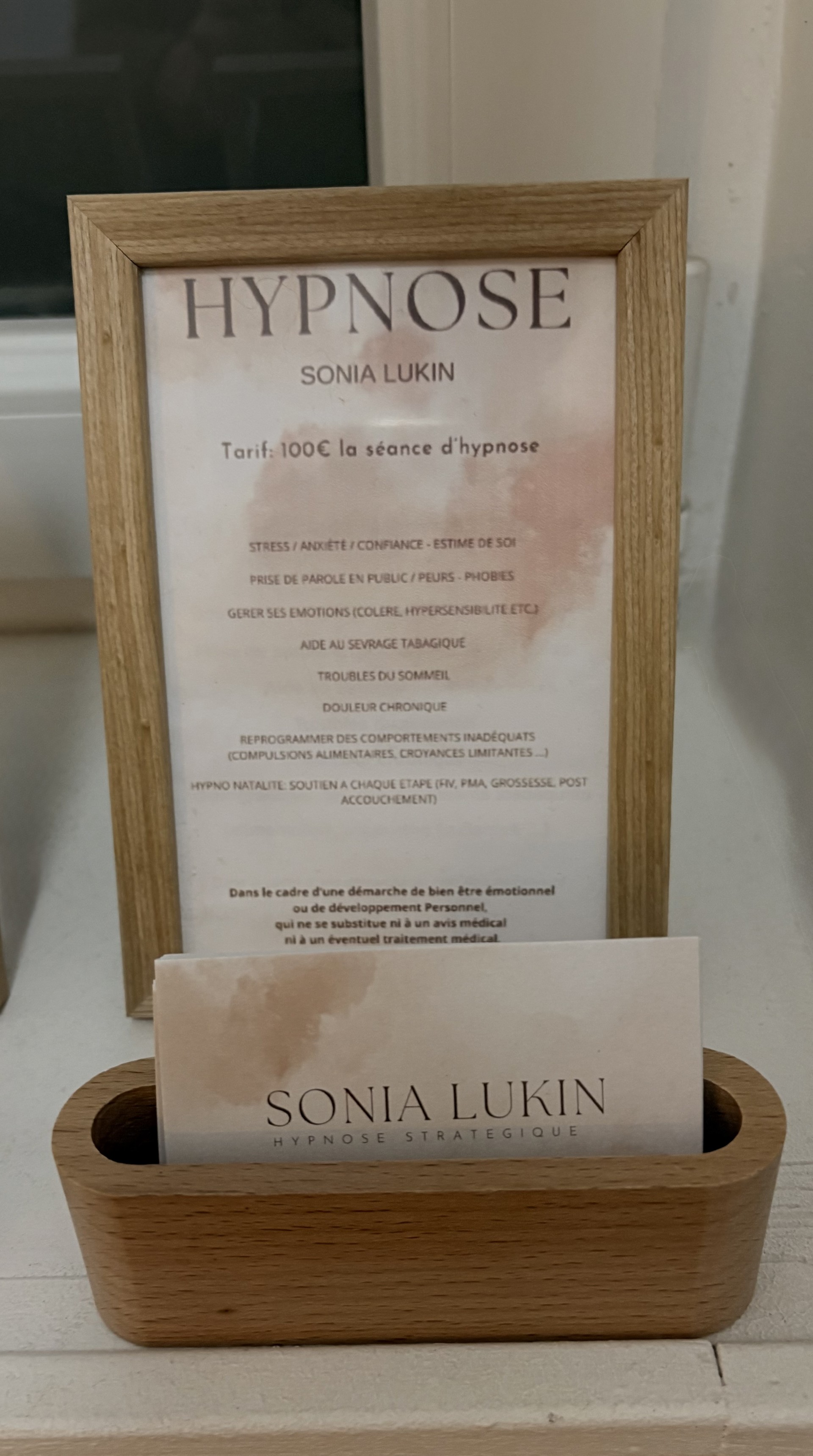 Photo numéro 6 de la galerie de Sonia Lukin : Hypnothérapeute à Paris 8. Prendre RDV