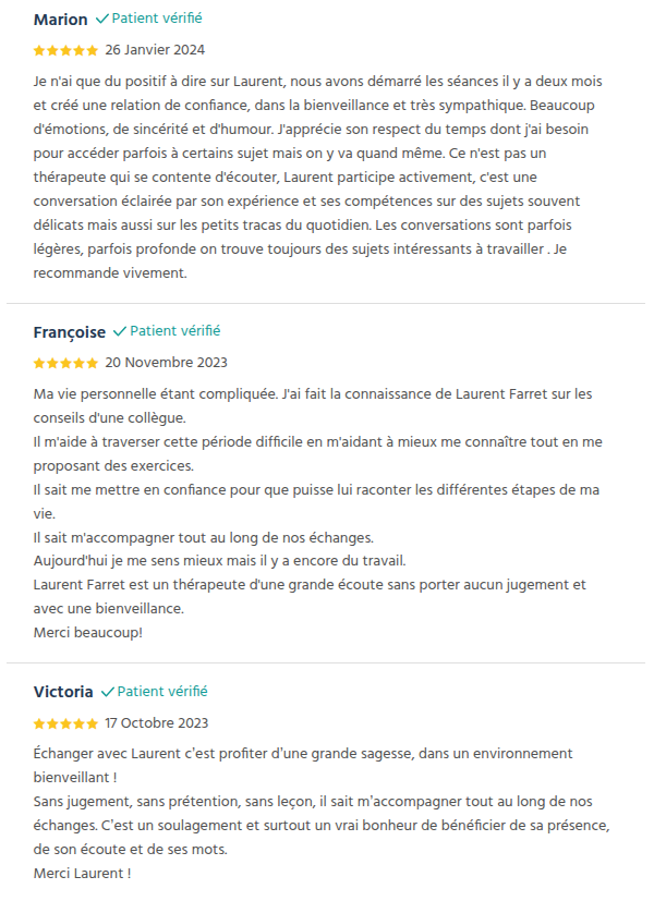 Photo numéro 6 de la galerie de Laurent Farret : Psychopraticien à Saint-Coutant. Prendre RDV