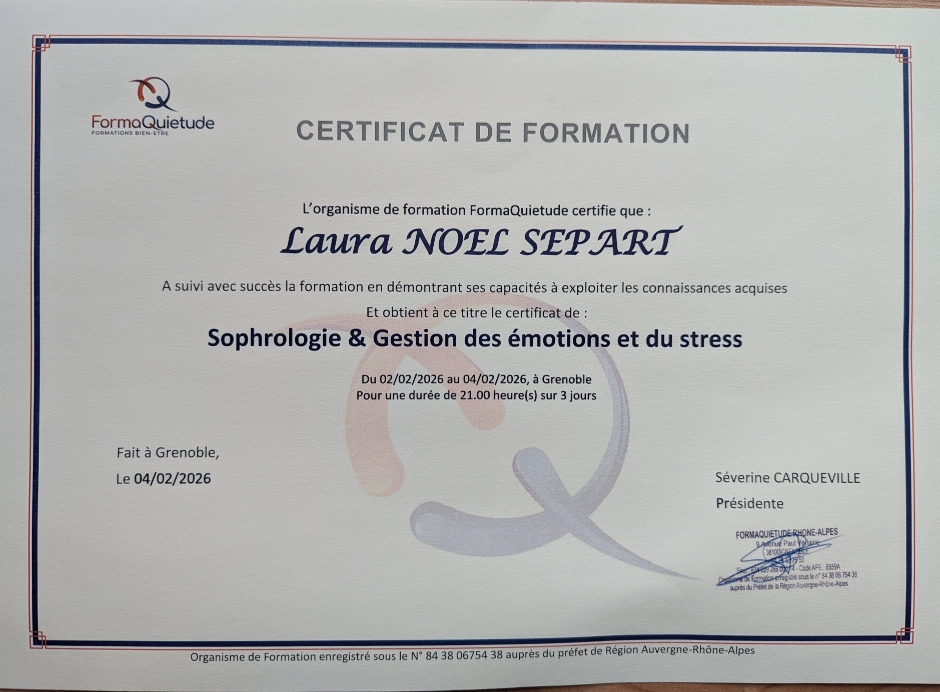 Photo numéro 7 de la galerie de Laura Noel : Sophrologue à Montberon. Prendre RDV