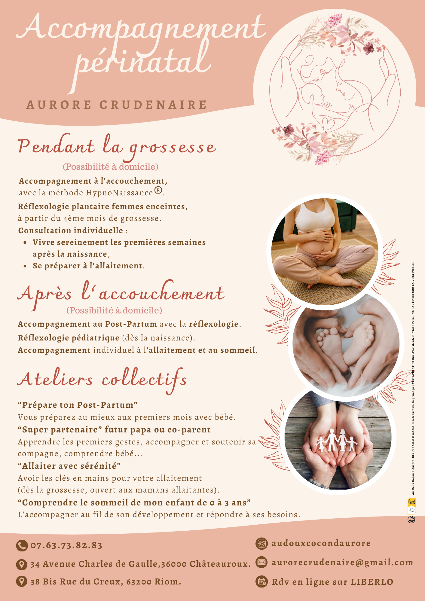 Photo numéro 9 de la galerie de Aurore Crudenaire : Accompagnateur parental à Châteauroux. Prendre RDV