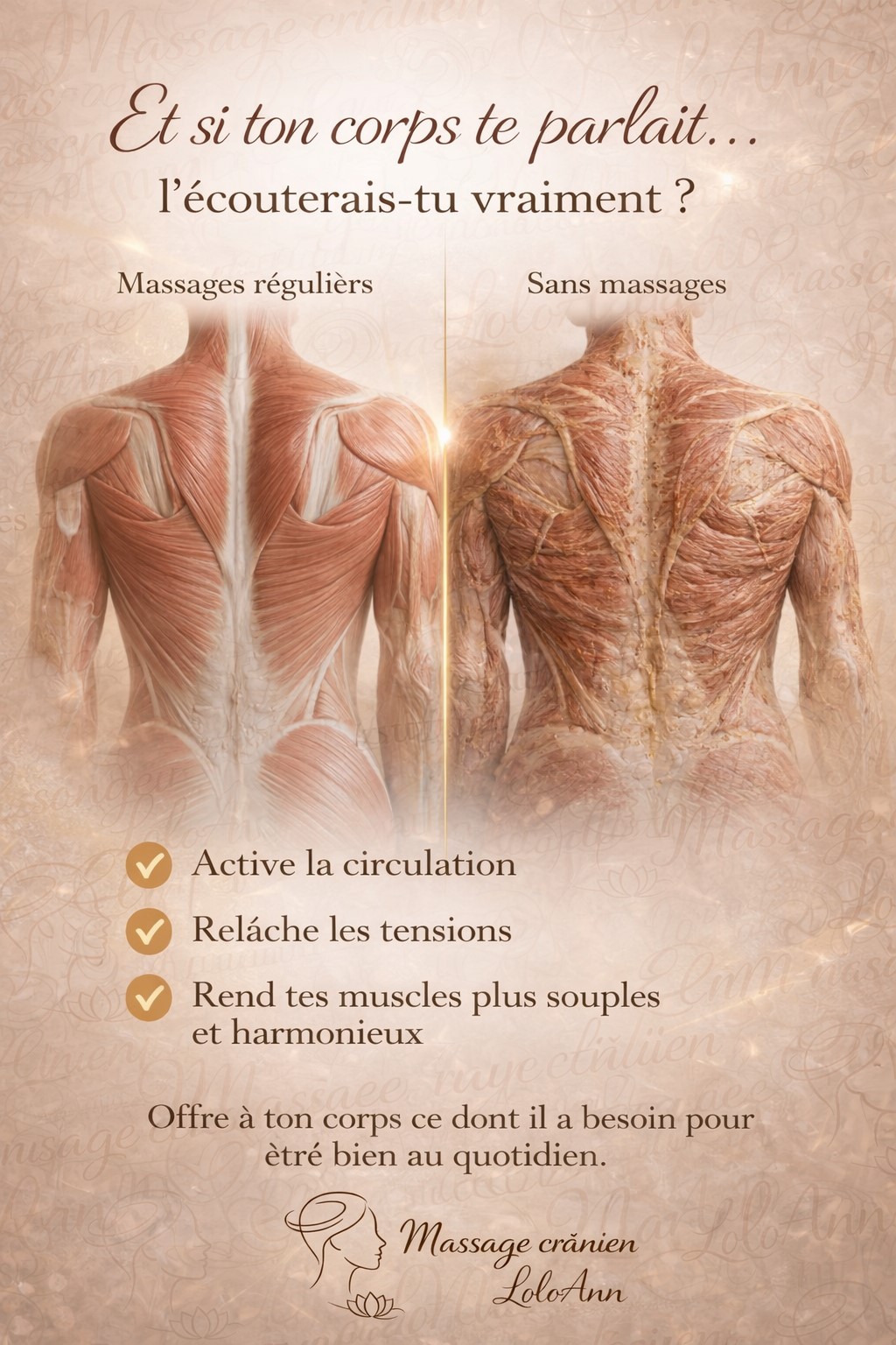 Photo numéro 6 de la galerie de Lolo Ann : Masseur bien-être à Saint-Laurent-du-Var. Prendre RDV