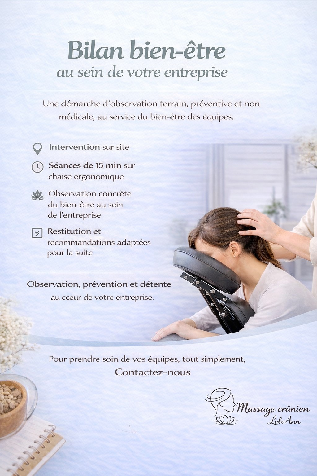 Photo numéro 1 de la galerie de Lolo Ann : Masseur bien-être à Saint-Laurent-du-Var. Prendre RDV