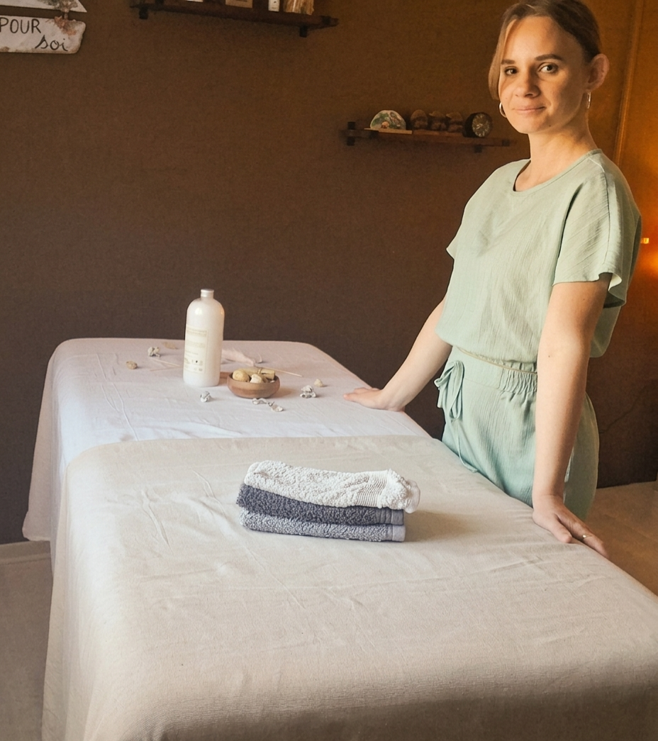 Photo numéro 4 de la galerie de Charlène Flory - Un Temps Pour Soi : Masseur bien-être à Connaux. Prendre RDV
