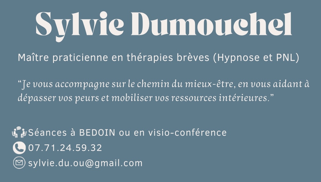 Photo numéro 15 de la galerie de Sylvie Dumouchel : Hypnothérapeute à Bédoin. Prendre RDV
