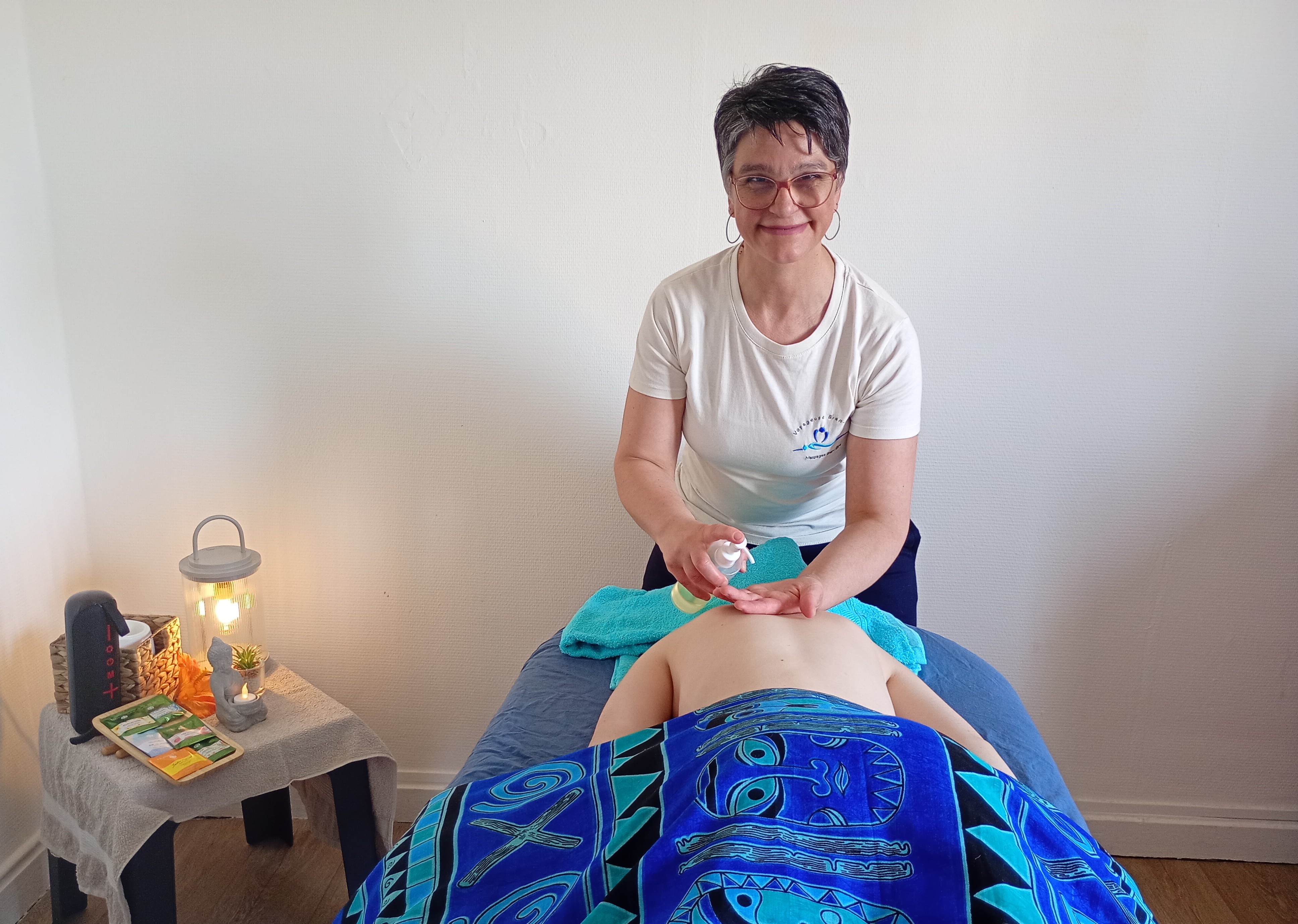 Photo numéro 1 de la galerie de Voyageuse Bien-Être Sandrine Guérin : Masseur bien-être à Saint-Brieuc. Prendre RDV