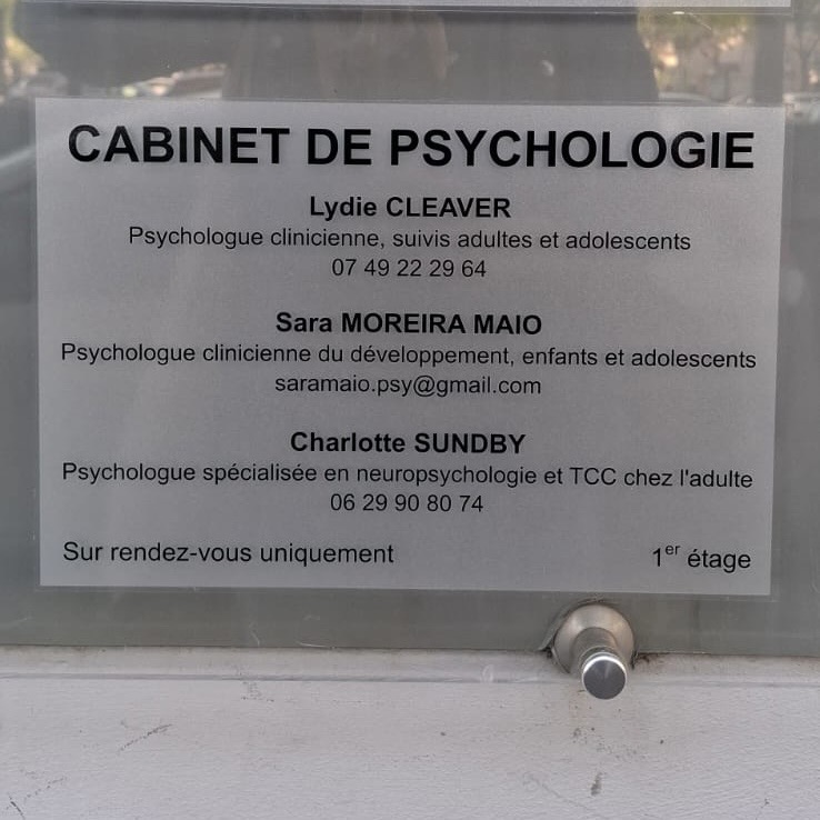 Photo numéro 2 de la galerie de Sara Moreira Maio : Psychologue à Colmar. Prendre RDV