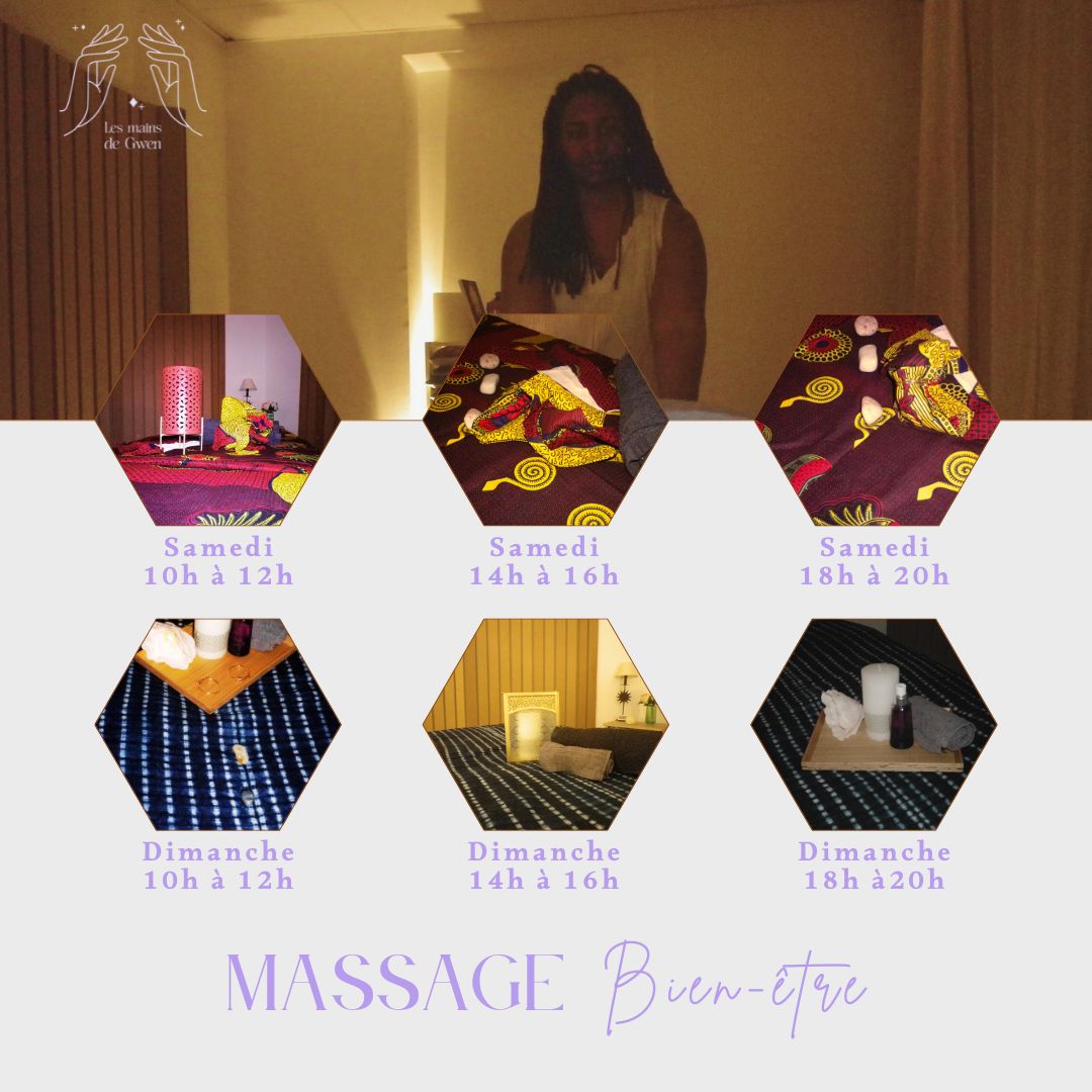 Photo numéro 5 de la galerie de Gwen Cristo : Masseur bien-être à Limeil-Brévannes. Prendre RDV