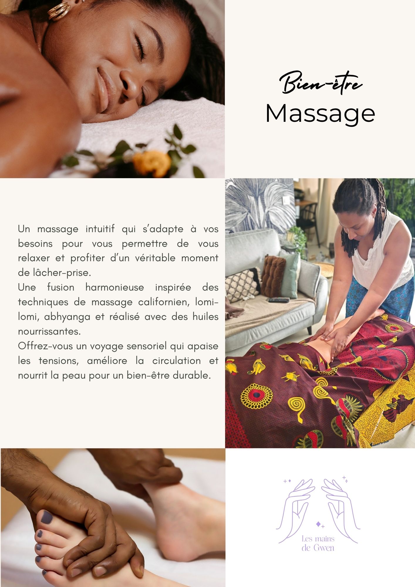 Photo numéro 6 de la galerie de Gwen Cristo : Masseur bien-être à Limeil-Brévannes. Prendre RDV