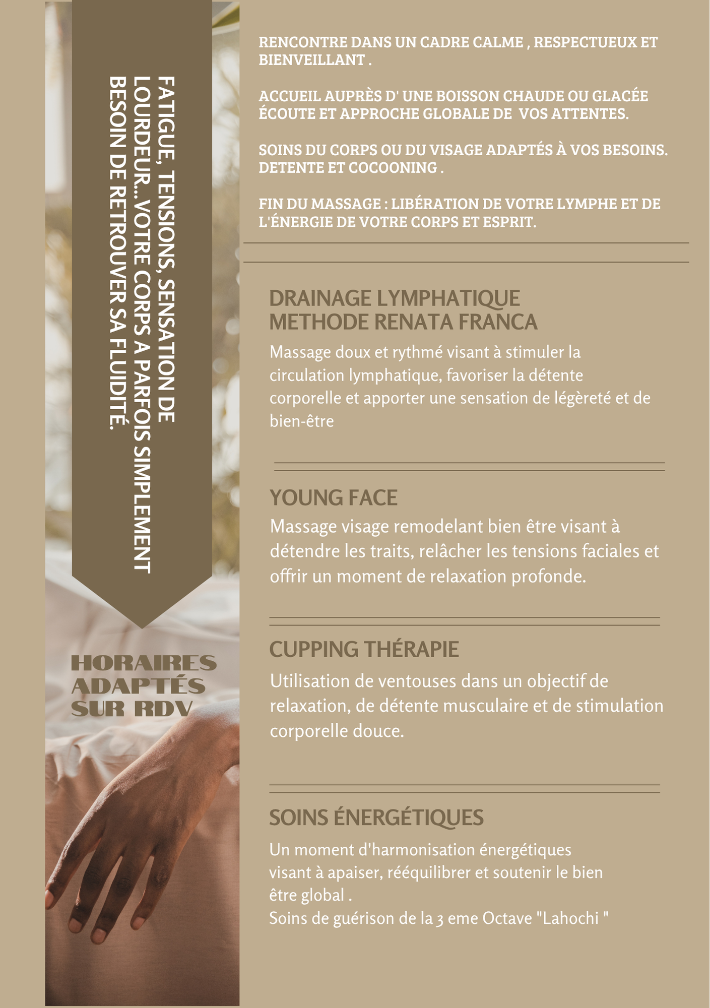 Photo numéro 3 de la galerie de Valérie Marchau : . Prendre RDV