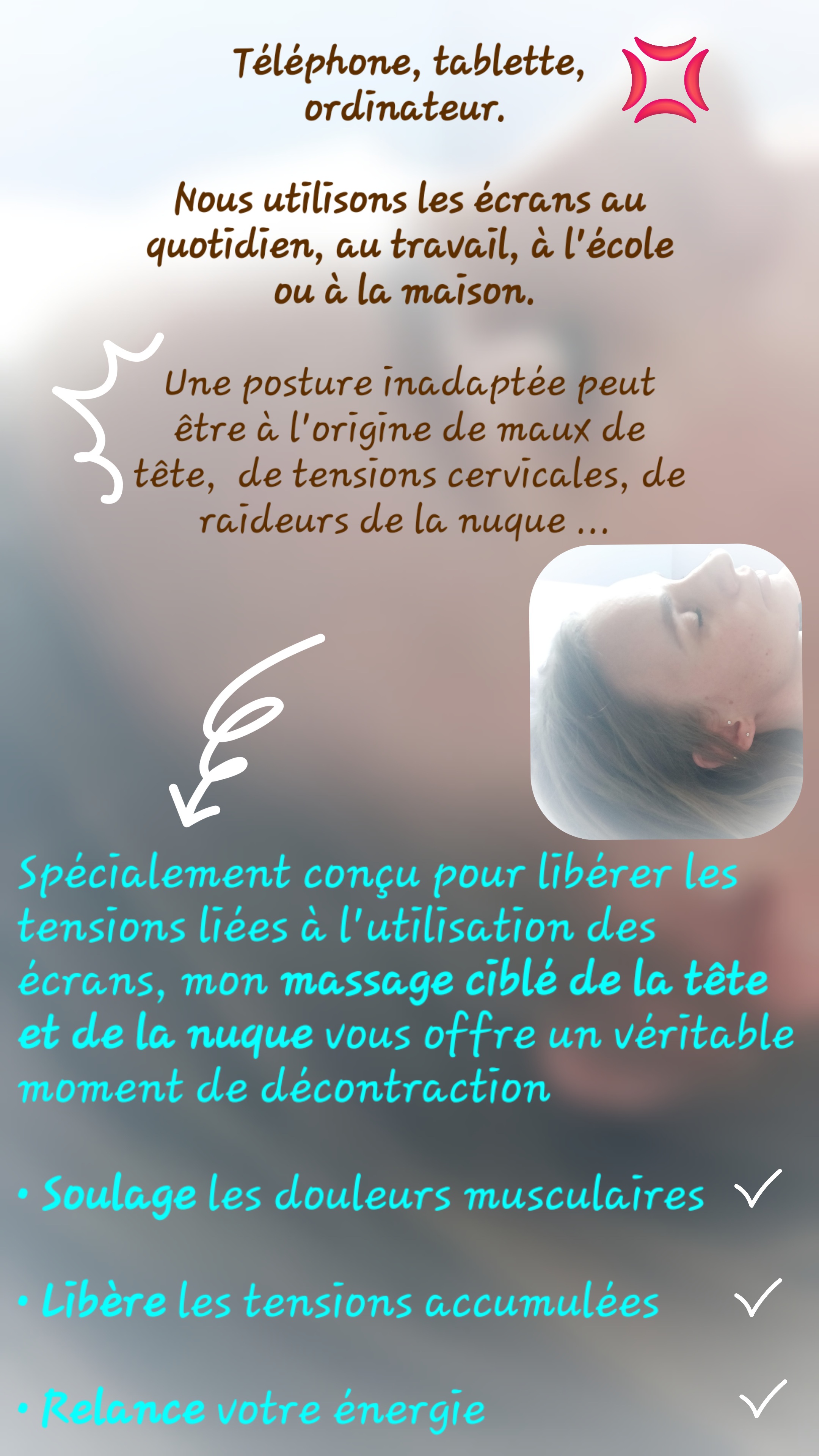 Photo numéro 3 de la galerie de Charlène Flory - Un Temps Pour Soi : Masseur bien-être à Connaux. Prendre RDV