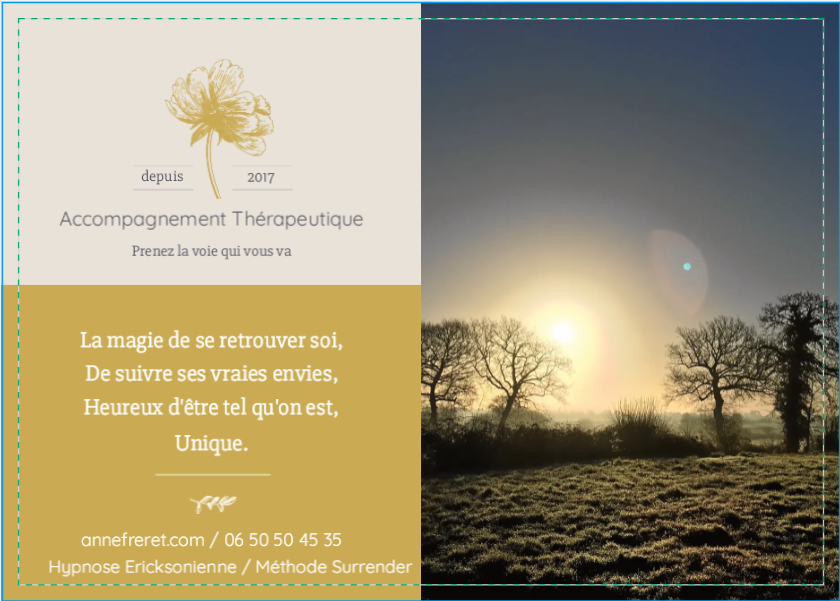Photo numéro 1 de la galerie de Anne Fréret : Hypnothérapeute à Gorges. Prendre RDV