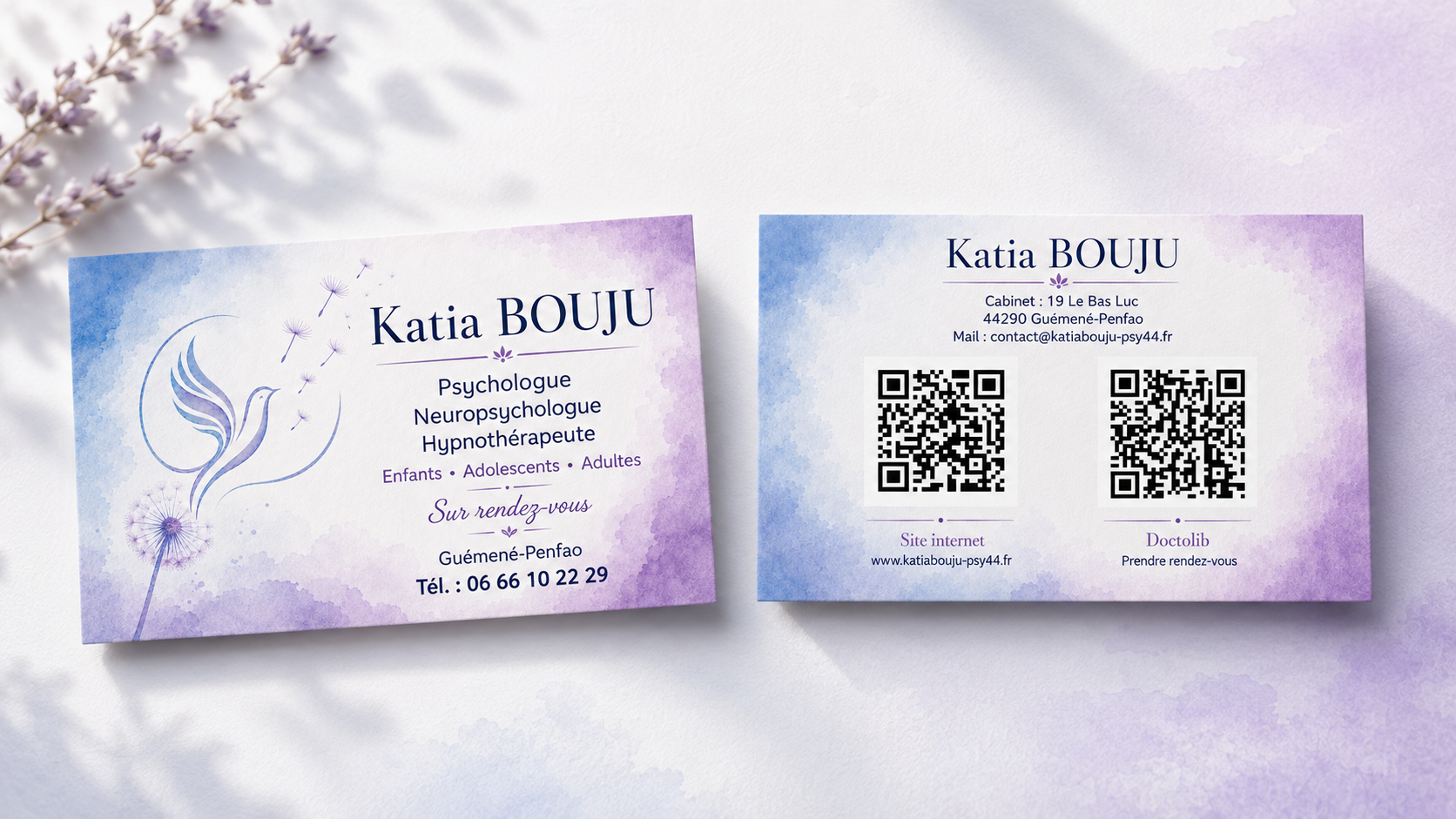 Photo numéro 8 de la galerie de Katia Bouju : . Prendre RDV