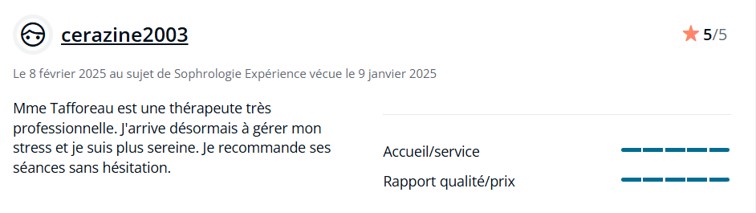 Photo numéro 3 de la galerie de Catherine Tafforeau : Sophro-analyste au Plessis-Trévise. Prendre RDV
