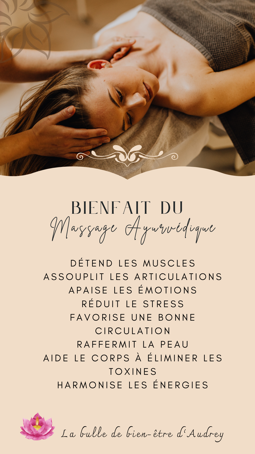 Photo numéro 4 de la galerie de Audrey Pigassou : Masseur bien-être à Manosque. Prendre RDV