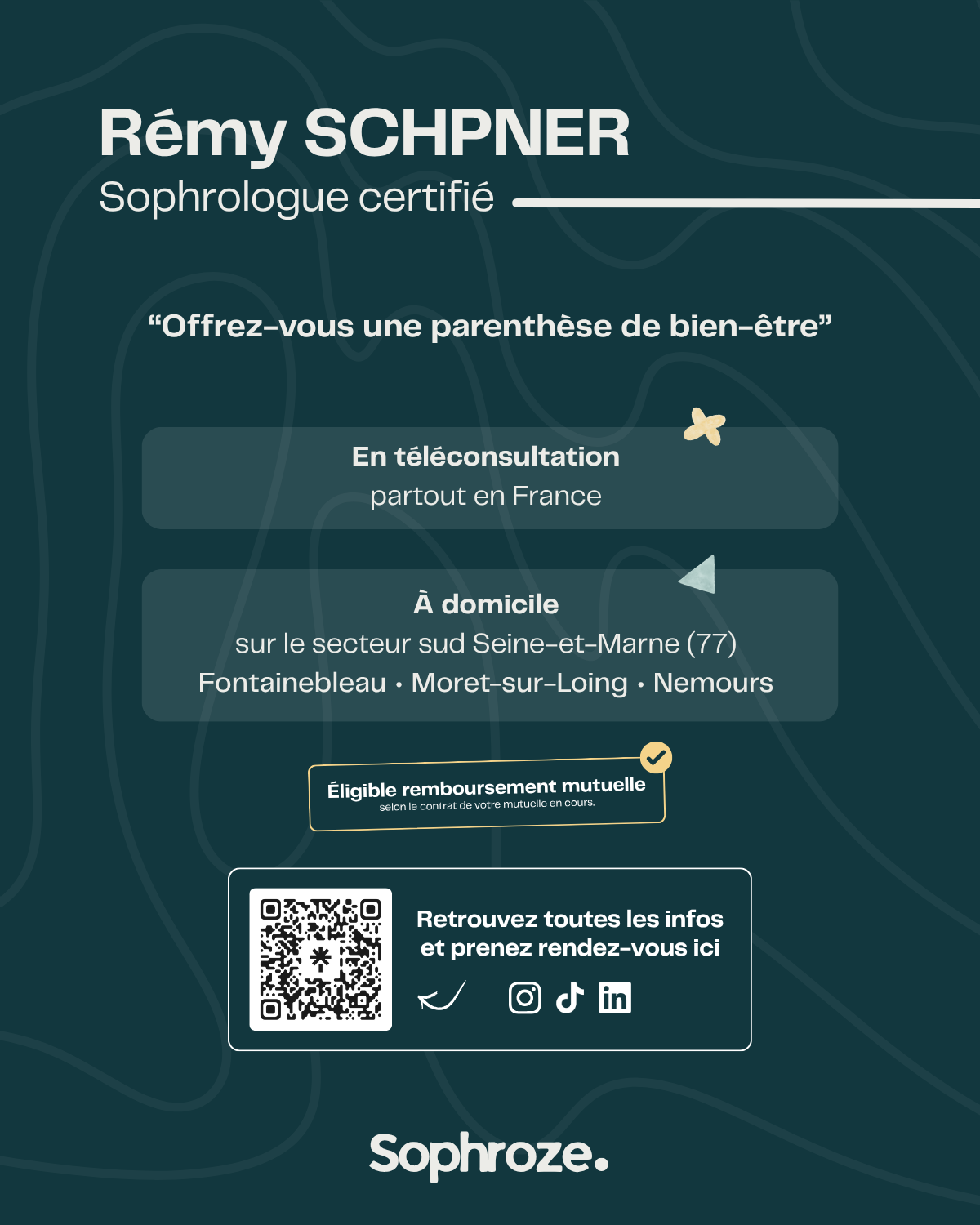 Photo numéro 5 de la galerie de Rémy Schpner : Sophrologue à Moret-Loing-et-Orvanne. Prendre RDV