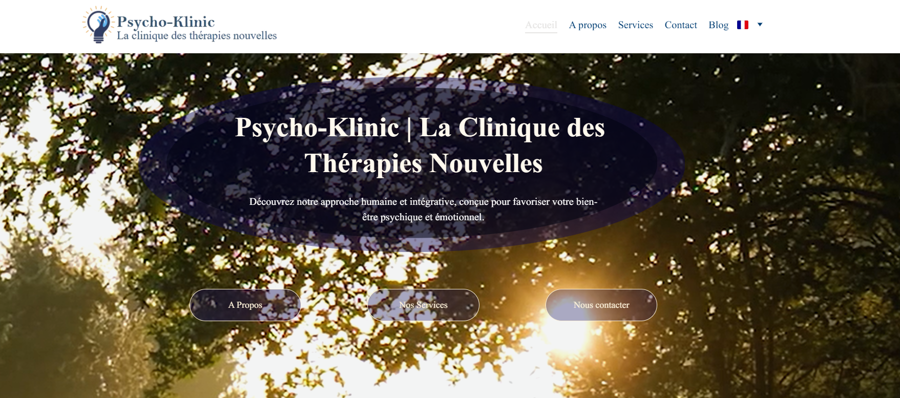 Photo numéro 1 de la galerie de Psycho- Klinic : . Prendre RDV