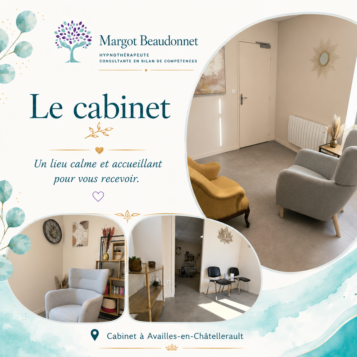 Photo numéro 2 de la galerie de Margot Beaudonnet : Hypnothérapeute à Availles-en-Châtellerault. Prendre RDV