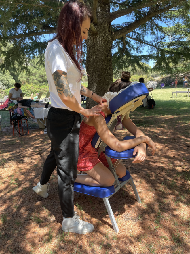 Photo numéro 1 de la galerie de Myriam Cervera : Masseur bien-être à Pélissanne. Prendre RDV
