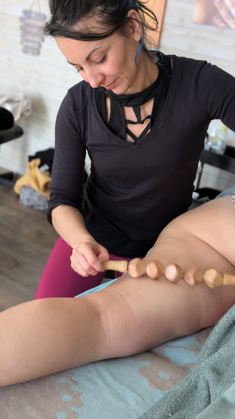 Photo numéro 2 de la galerie de Myriam Cervera : Masseur bien-être à Pélissanne. Prendre RDV