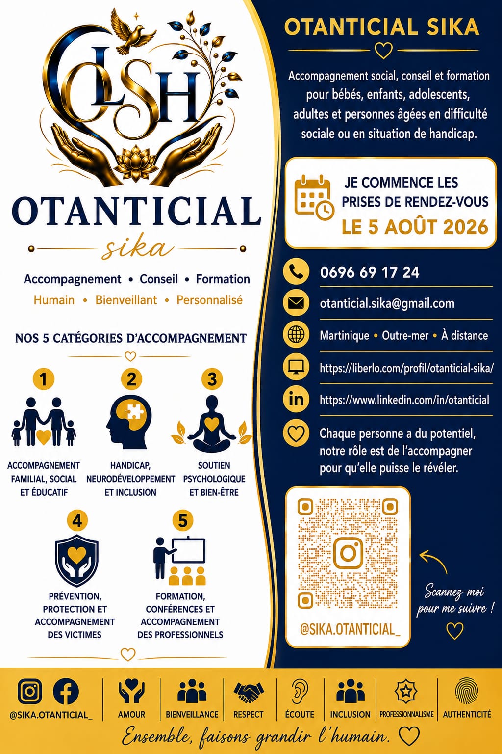 Photo numéro 7 de la galerie de Otanticial Sika : Accompagnateur parental au Lamentin. Prendre RDV