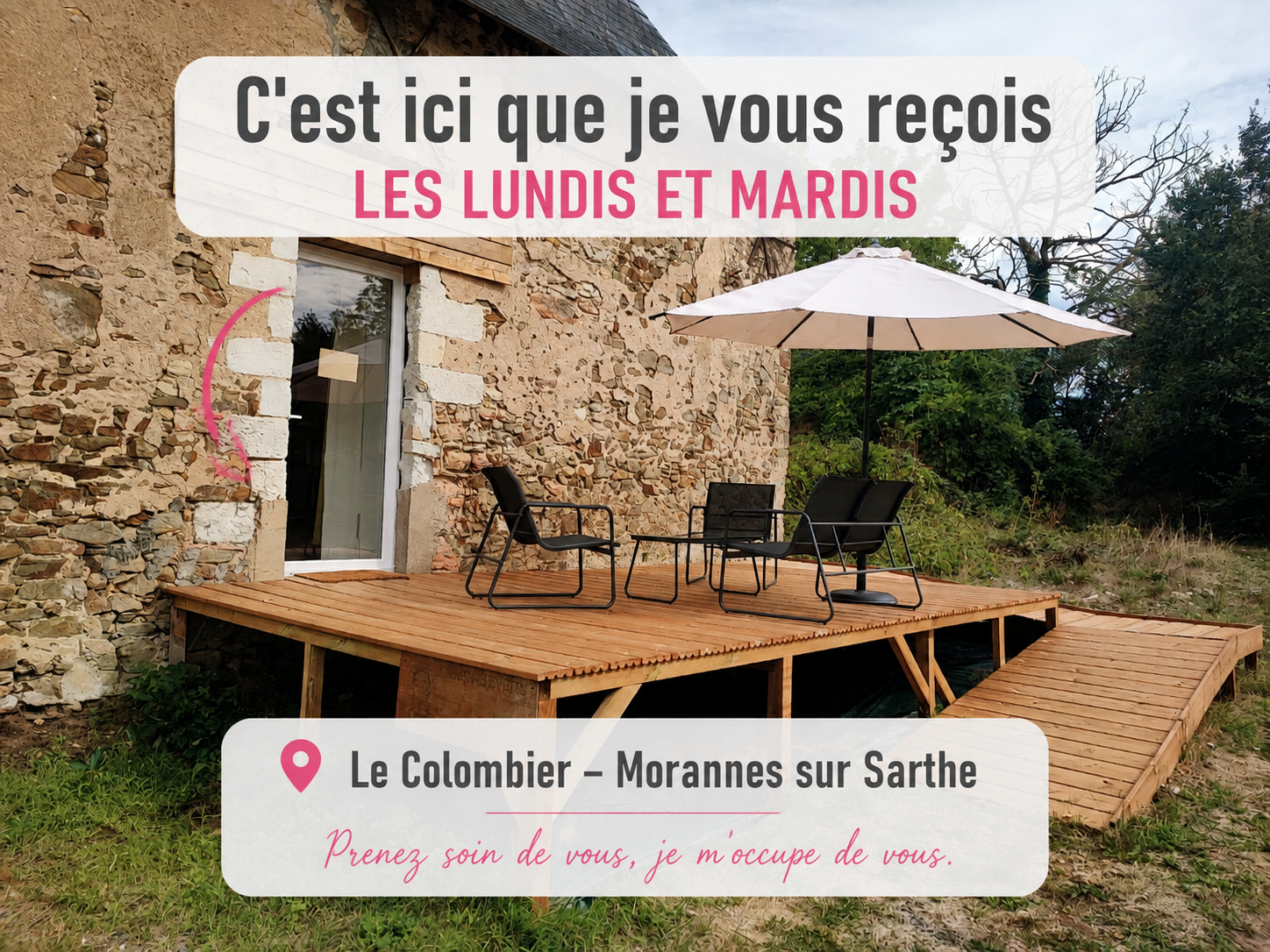 Photo numéro 3 de la galerie de Marina Martin : Réflexologue à Morannes sur Sarthe-Daumeray. Prendre RDV