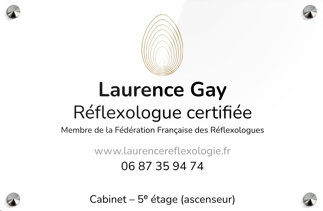 Photo numéro 5 de la galerie de Laurence Gay Brocard : Réflexologue à Lyon 2e Arrondissement. Prendre RDV
