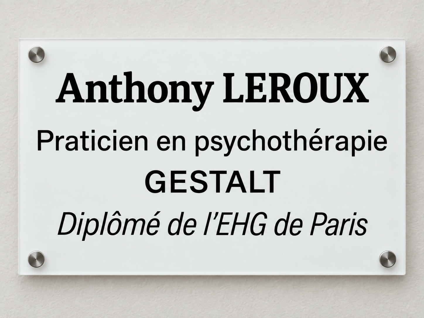 Photo numéro 4 de la galerie de Anthony Leroux : Psychopraticien à La Côte-Saint-André. Prendre RDV