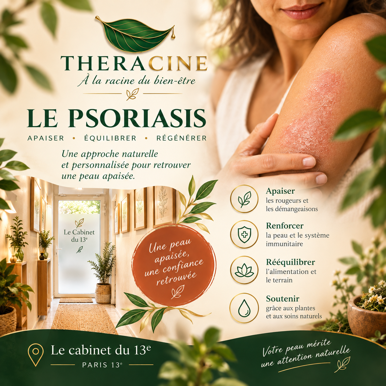 Photo numéro 8 de la galerie de Theracine - Marie Lobognon : Naturopathe à Paris 13e Arrondissement. Prendre RDV