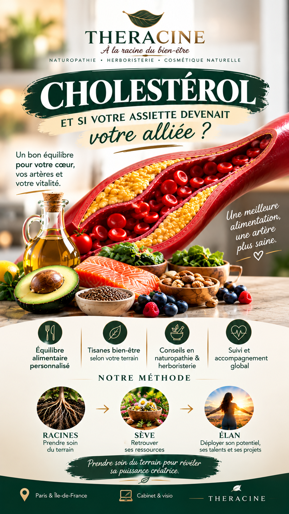 Photo numéro 11 de la galerie de Theracine - Marie Lobognon : Naturopathe à Paris 13e Arrondissement. Prendre RDV