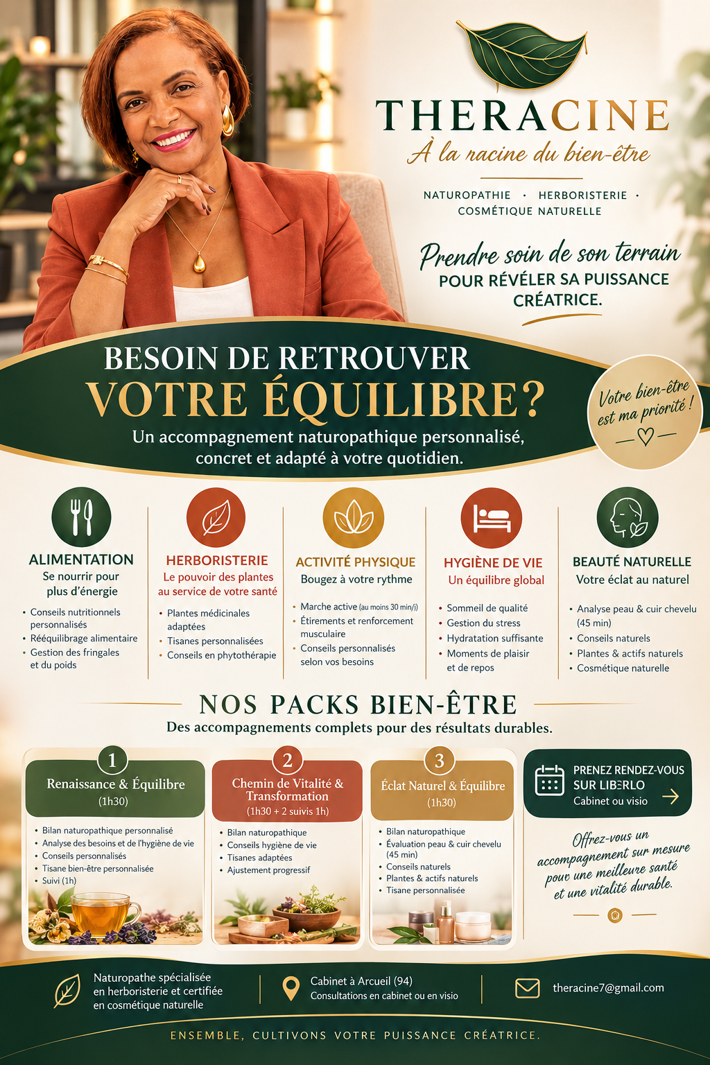 Photo numéro 17 de la galerie de Theracine - Marie Lobognon : Naturopathe à Paris 13e Arrondissement. Prendre RDV