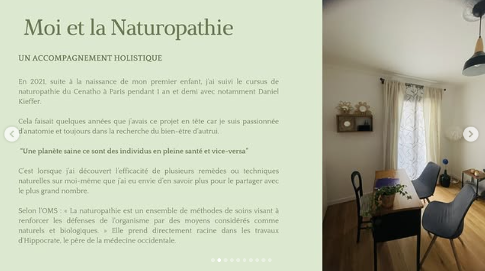 Photo numéro 2 de la galerie de Lucile Khanboubi : Naturopathe à Saint-Prix. Prendre RDV
