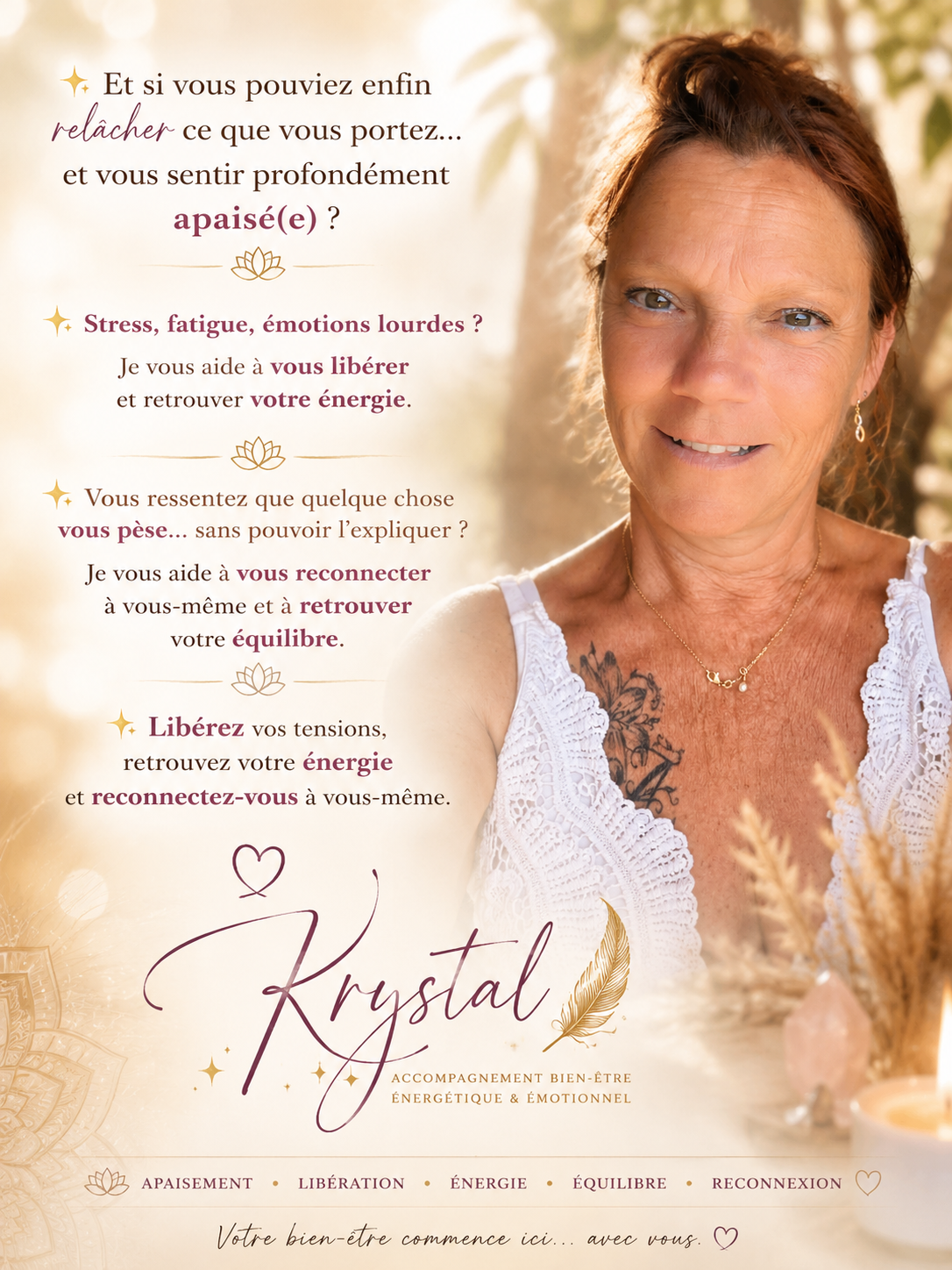 Photo numéro 4 de la galerie de Christelle Goraguer : Masseur bien-être à La Ronde. Prendre RDV