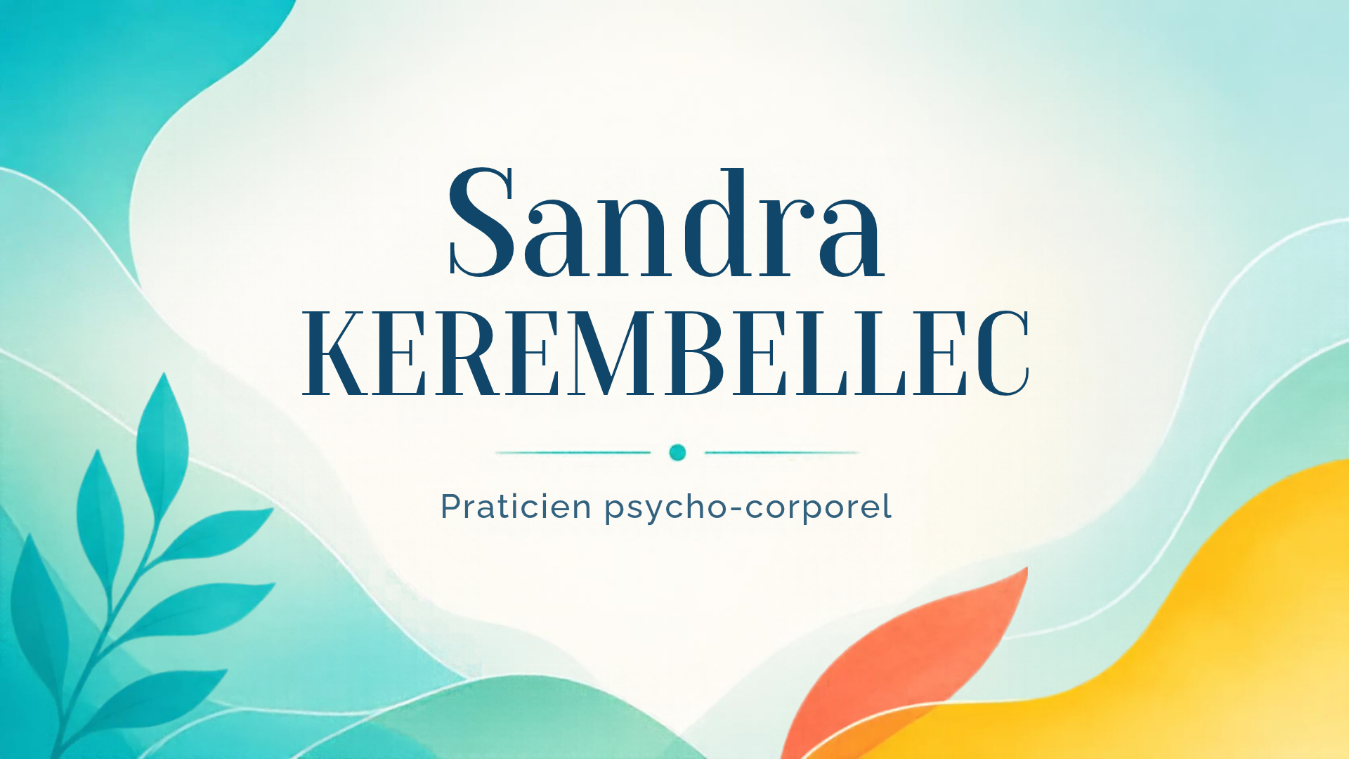 Photo numéro 1 de la galerie de Sandra Kerembellec : Thérapeute à Brest. Prendre RDV