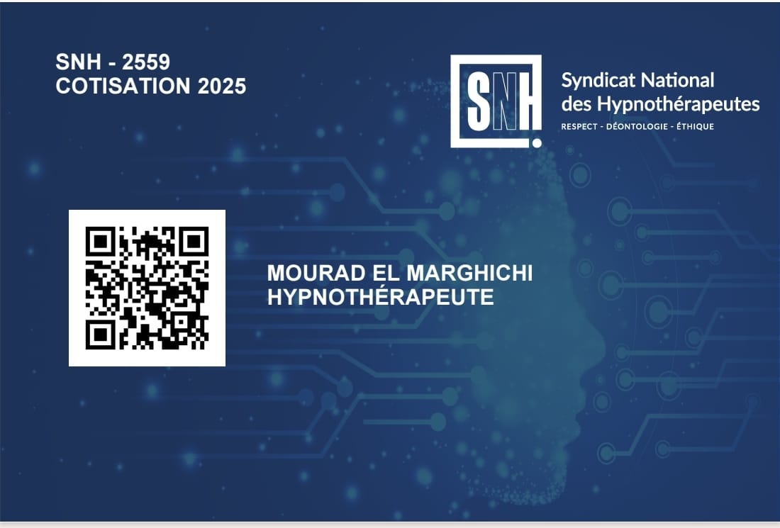 Photo numéro 2 de la galerie de Mourad El Marghichi : Hypnothérapeute à Caen. Prendre RDV